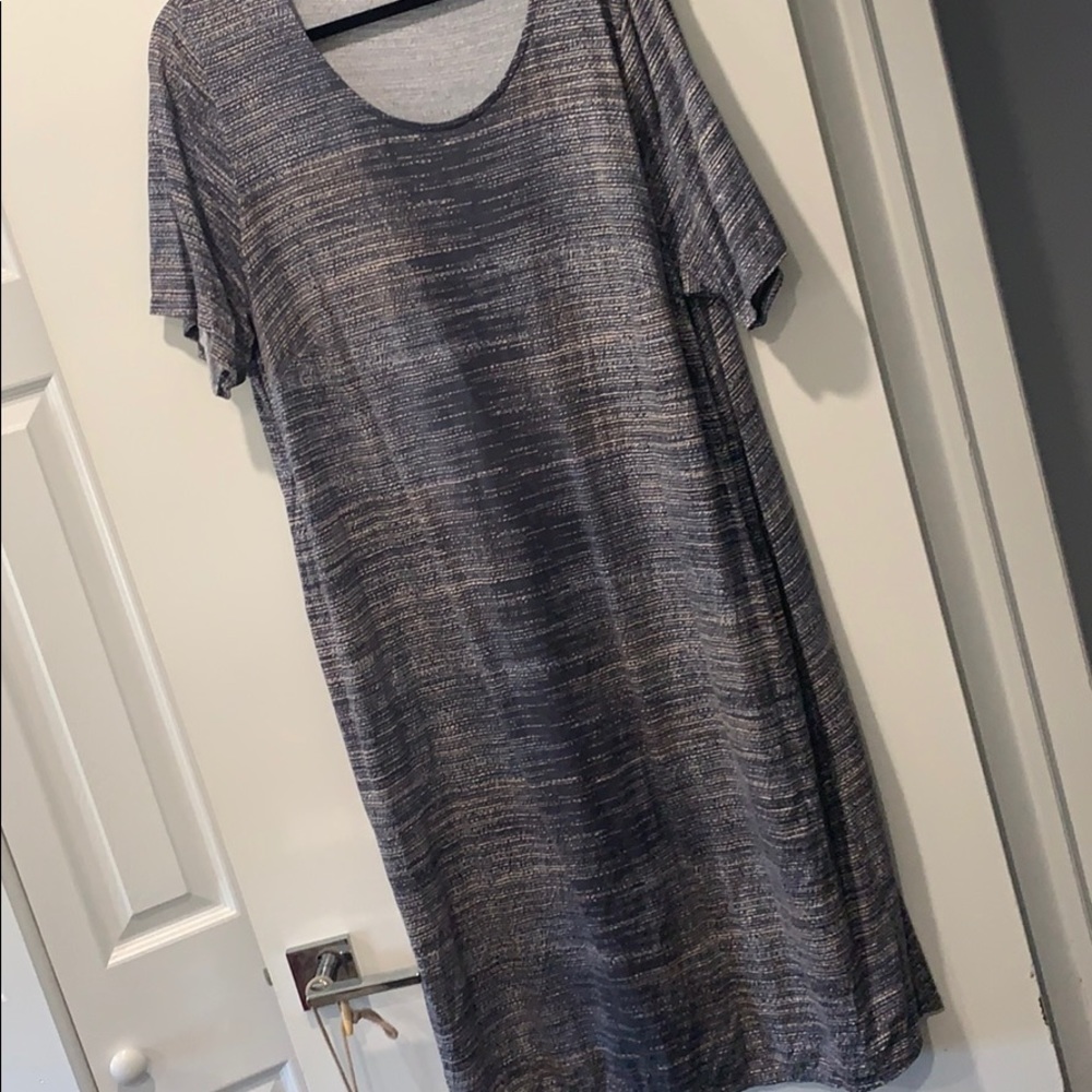 J. Jill Plus Size Midi Cotton Dress